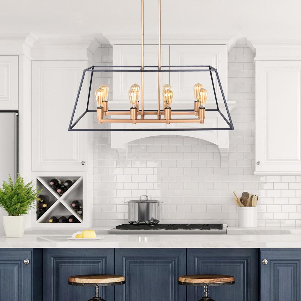 Rectangle Kitchen Island Chandelier